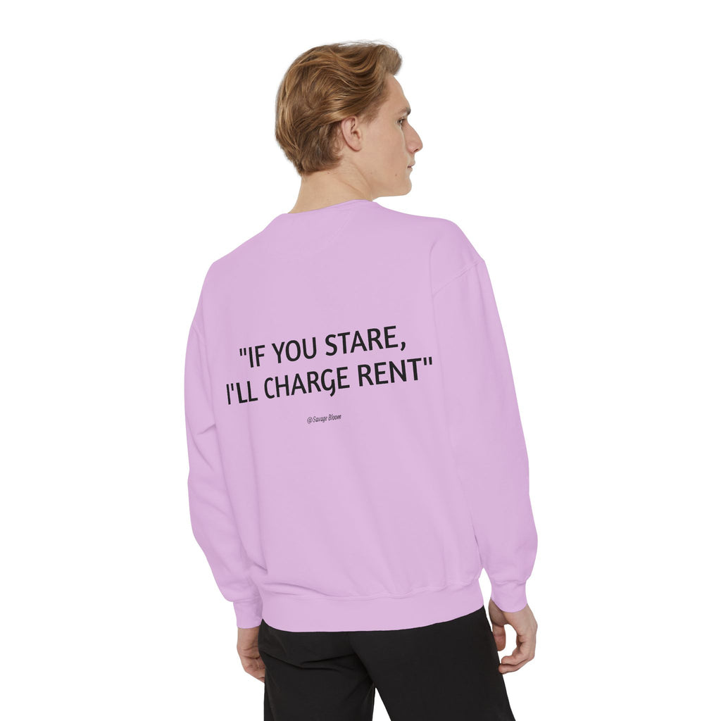 "If You Stare, I'll Charge Rent"