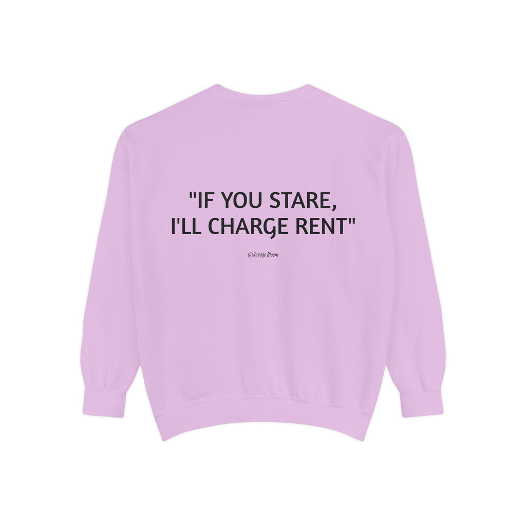 "If You Stare, I'll Charge Rent"