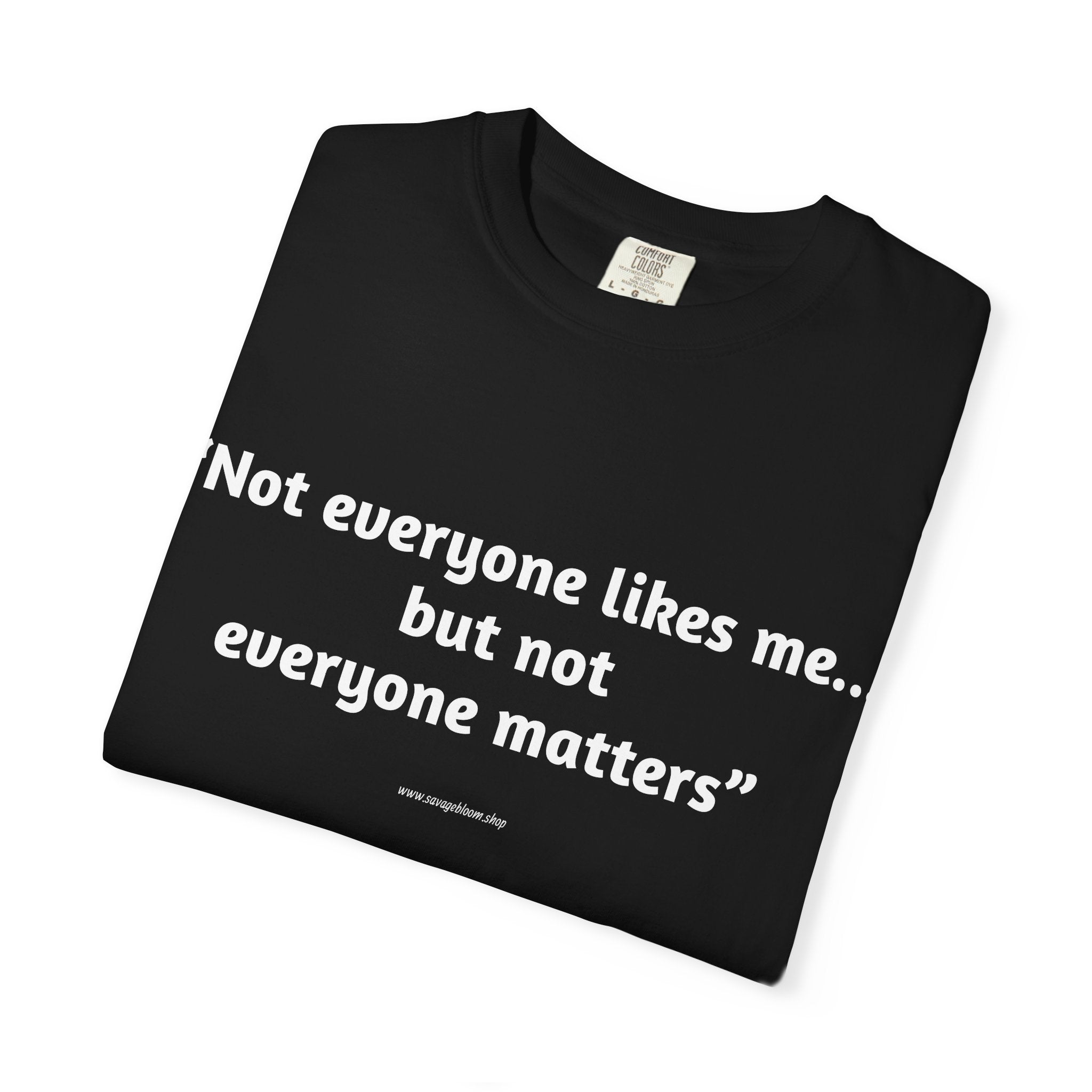 Not Everyone Likes Me…But Not Everyone Matters