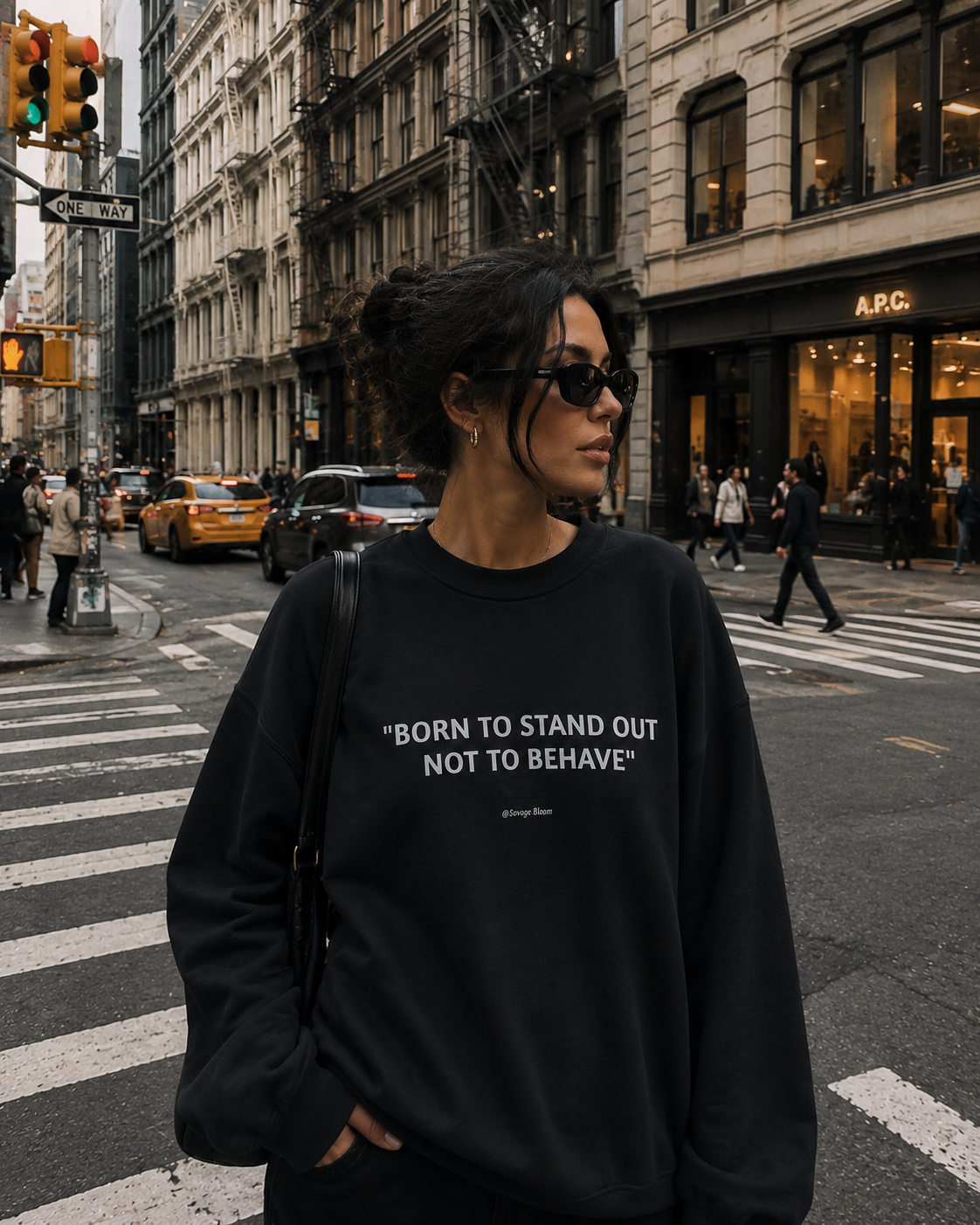 "Born to Stand Out Not to Behave"