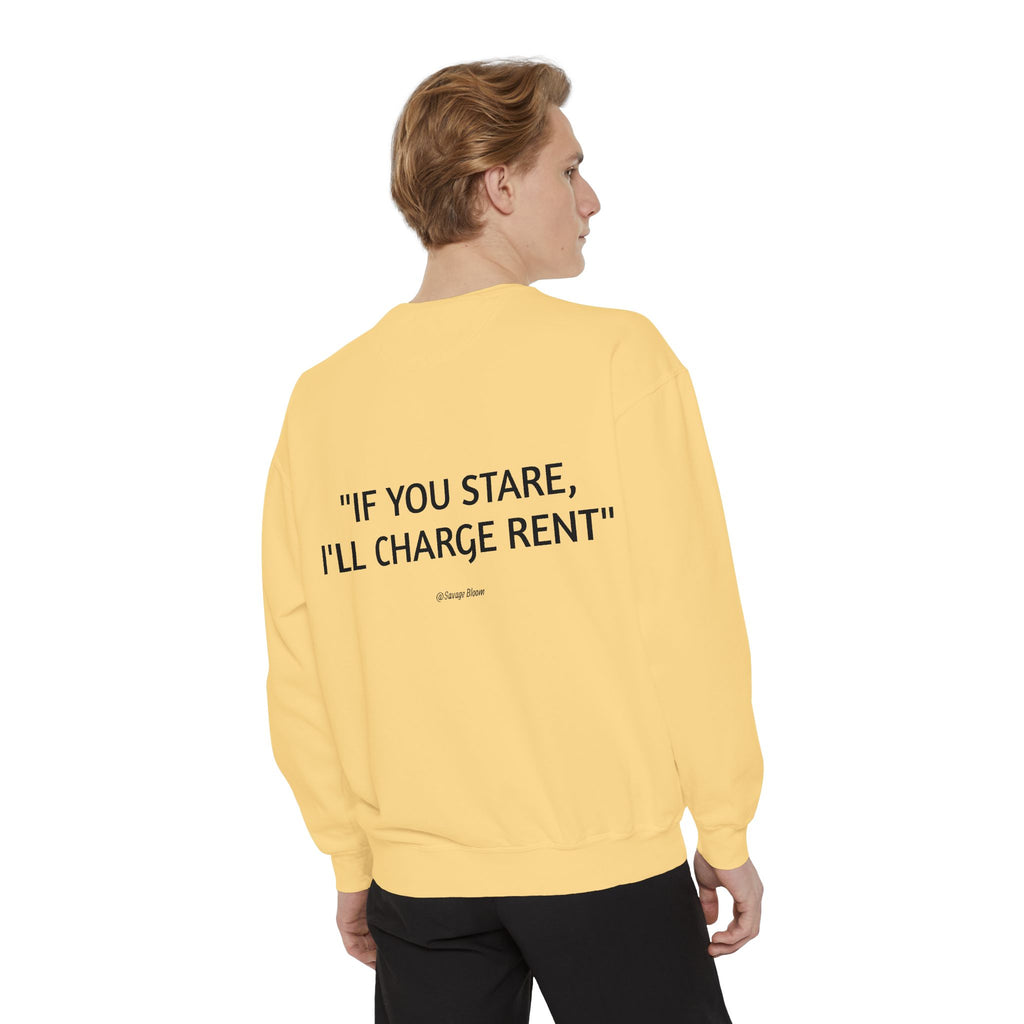 "If You Stare, I'll Charge Rent"