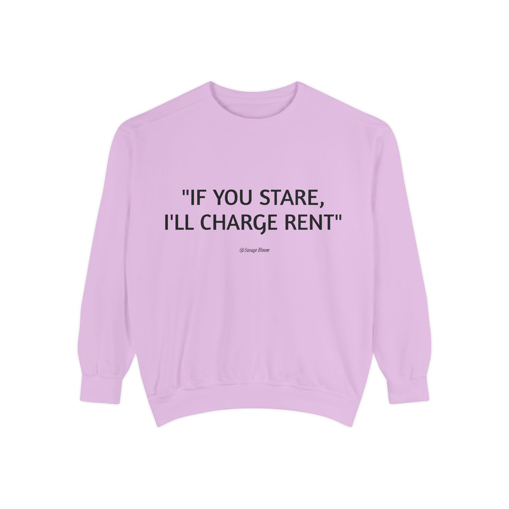 "If You Stare, I'll Charge Rent"