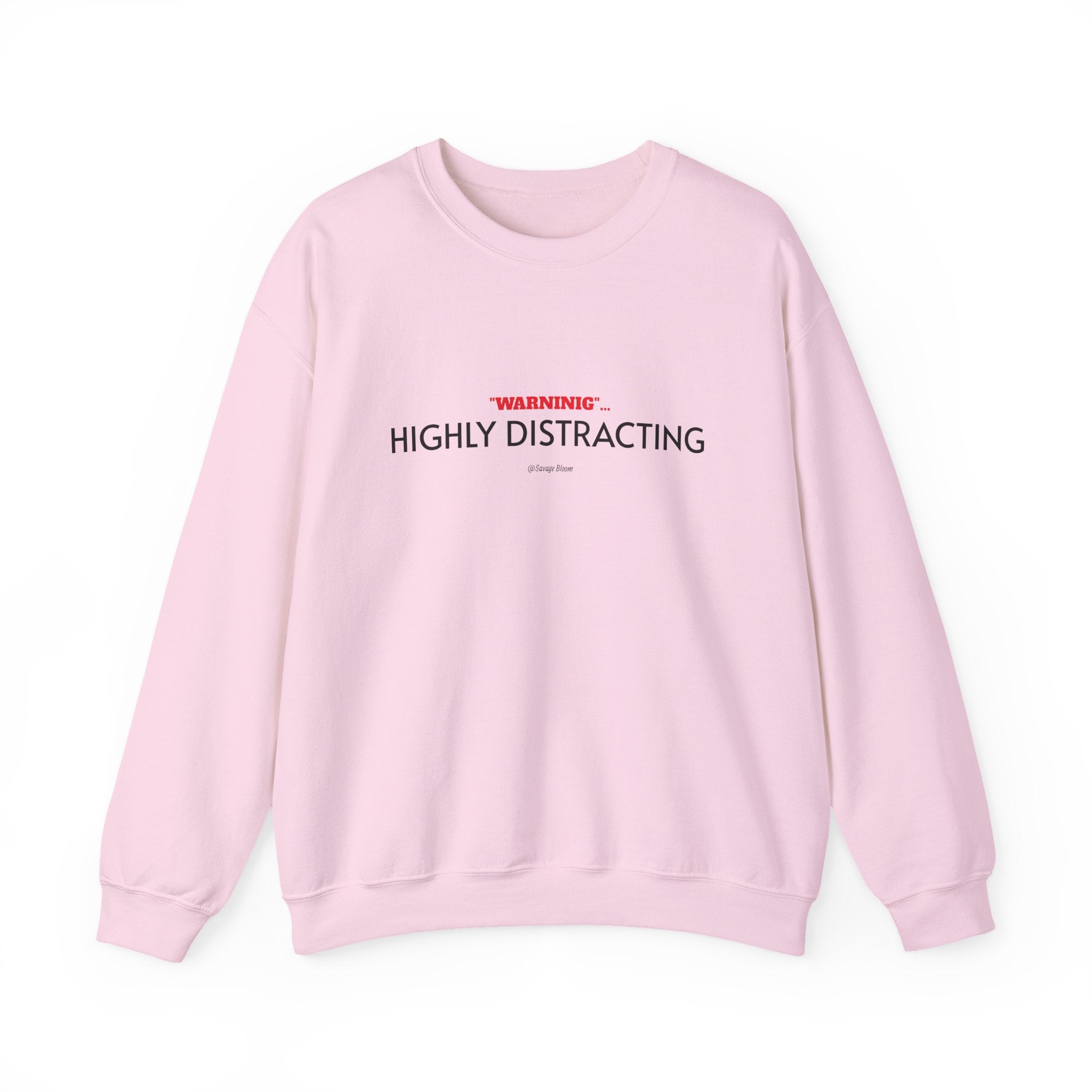 "WARNING: Highly Distracting"