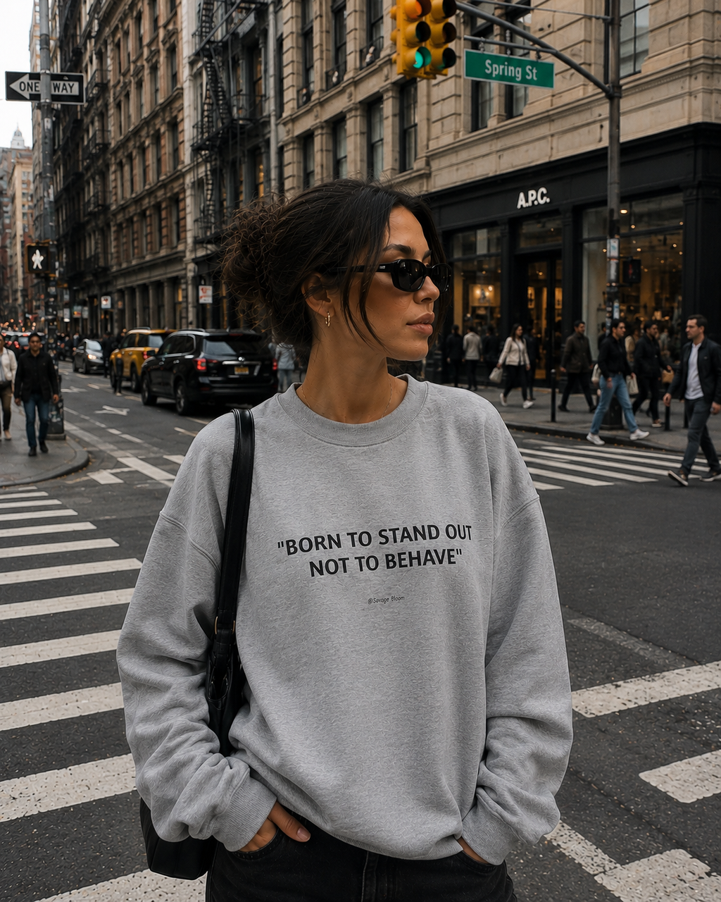 "Born to Stand Out Not to Behave"